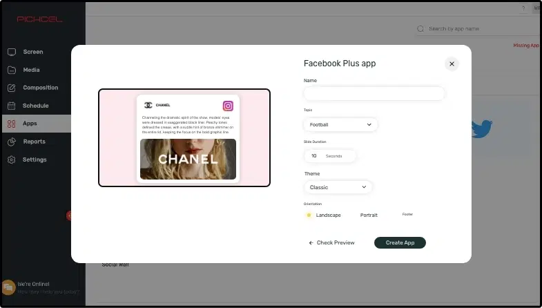 Step 1: Configure the app from the app store
