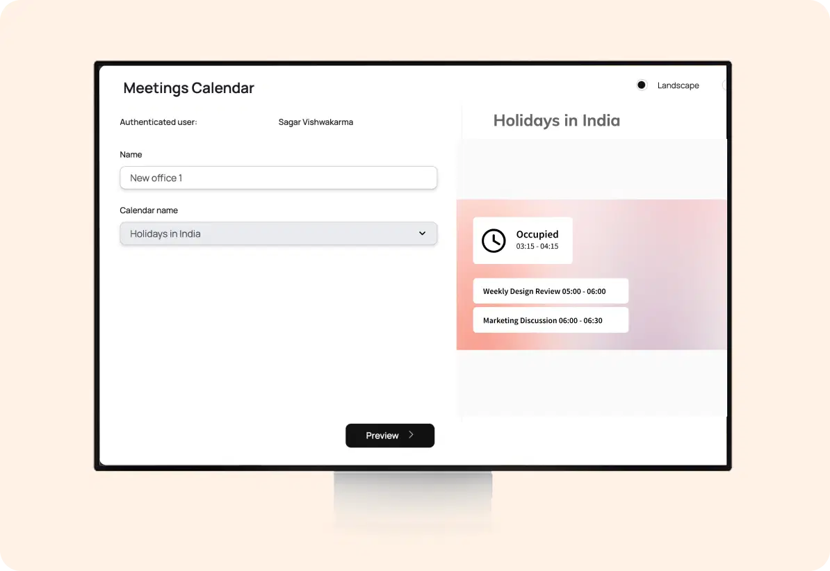 SharePoint App configuration screen