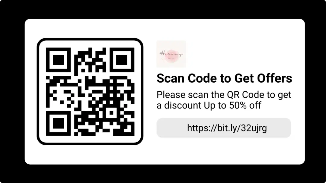QR code app display style 3
