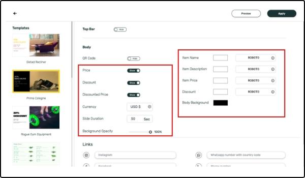 Add products to your catalogue
