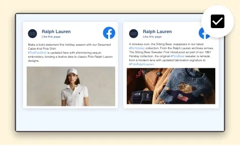 Facebook app configuration window with feature to select the number of facebook posts to display at a time.