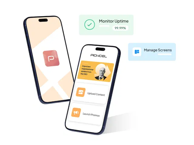 Pickcel Go (Mobile App) Pickcel Go (Mobile App)