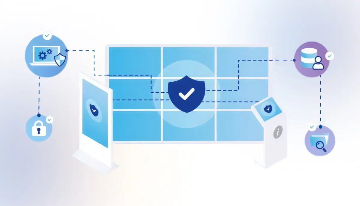 Pickcel digital signage security and compliance certifications